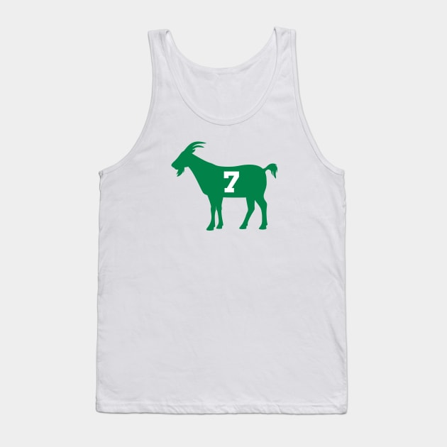 BOS GOAT - 7 - White Tank Top by KFig21